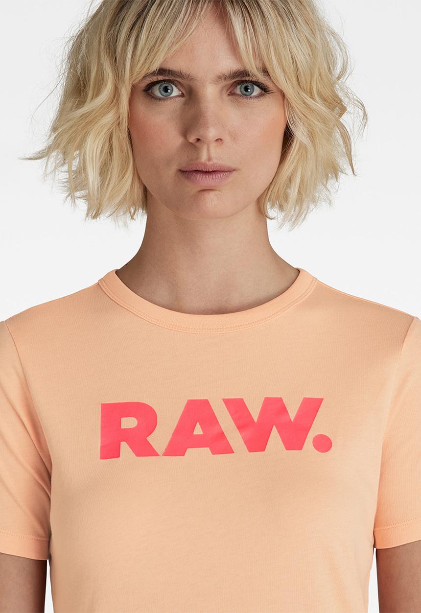 G-STAR - Raw. slim r t - peach nougat