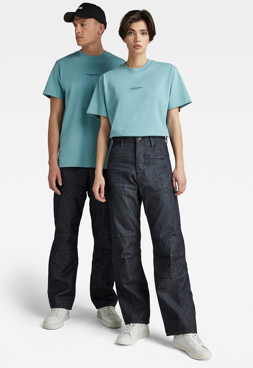 G-STAR - Center logo loose r t - ocean