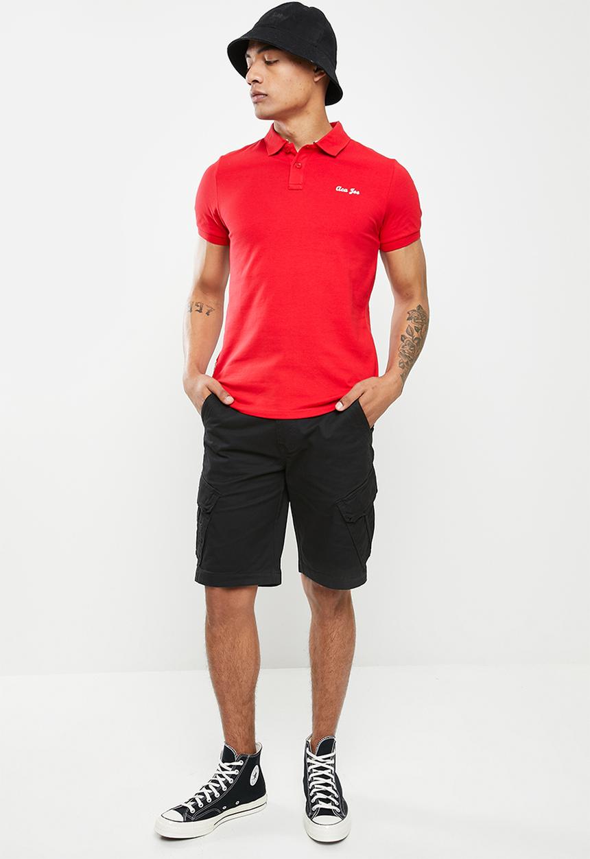 Aca Joe - Aca joe hd small logo - sustainable golfer - red