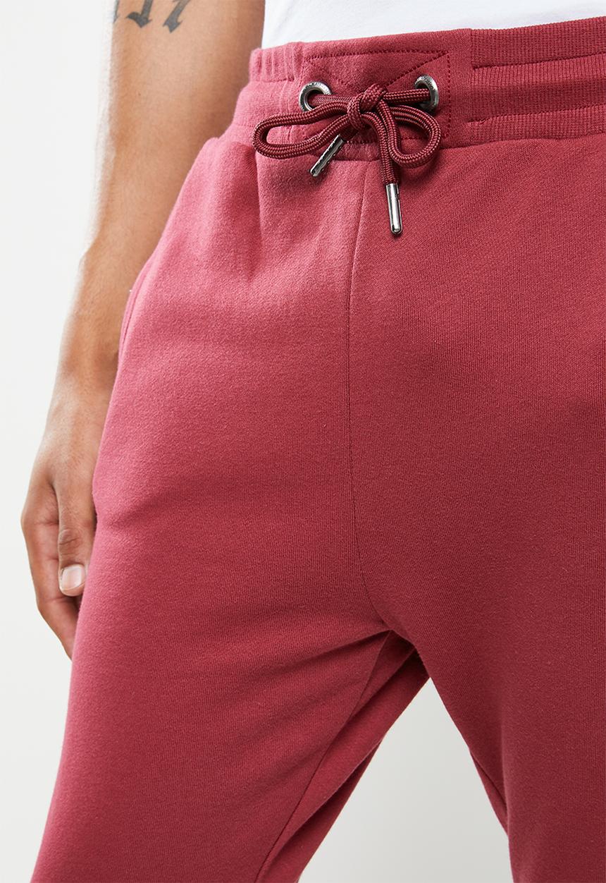 Aca Joe - Aca joe big logo 1 col jogger - maroon