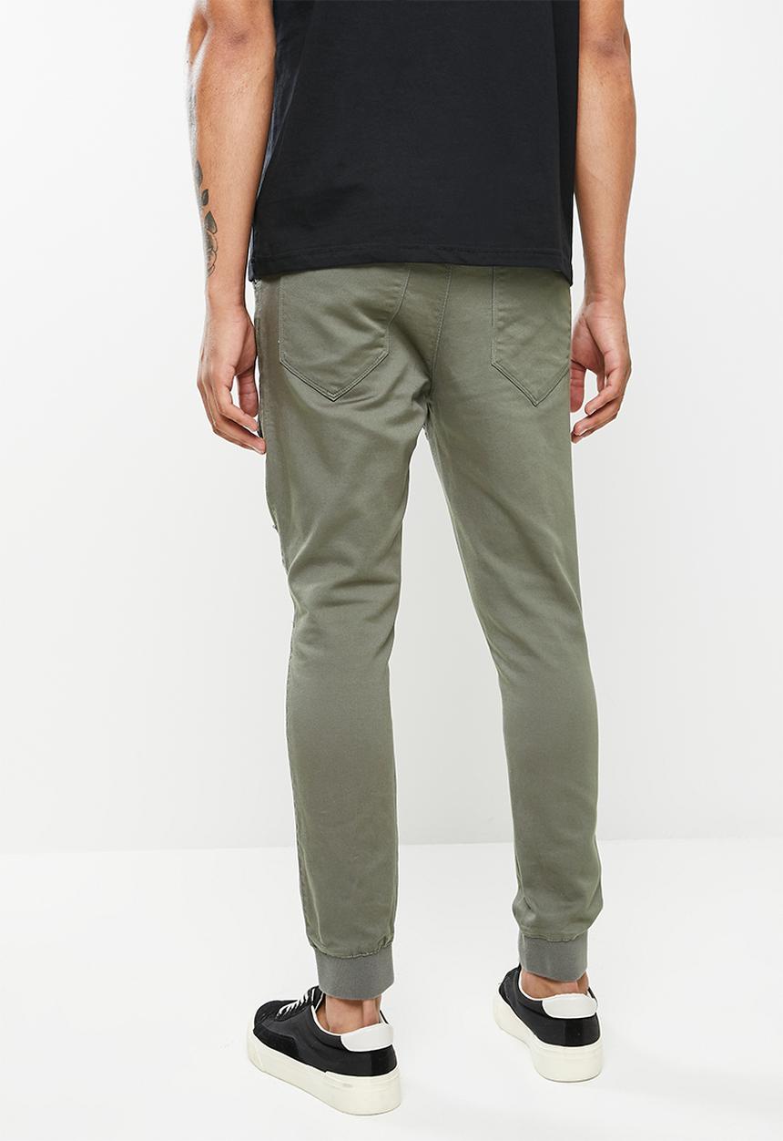 Aca Joe - Aca joe twilll jogger - fatigue