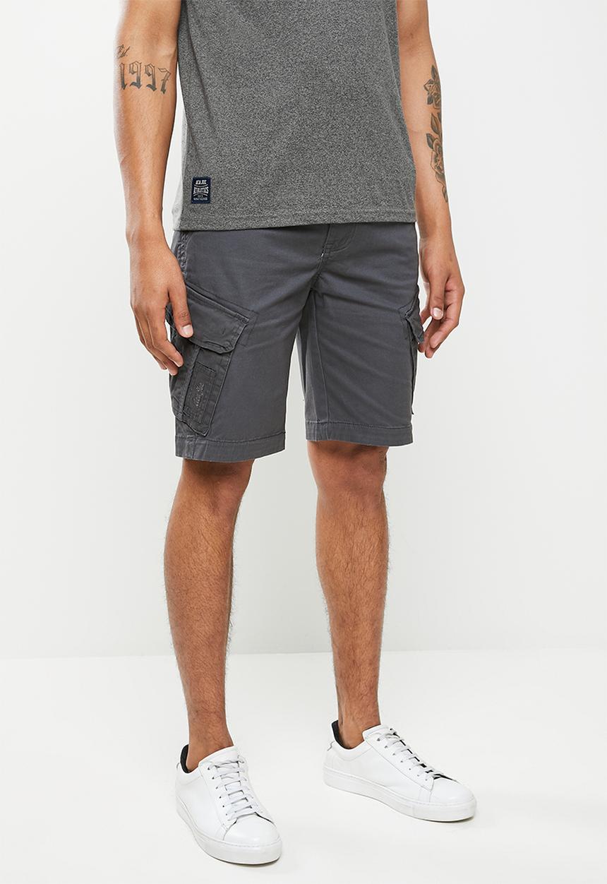 Aca Joe - Aca joe cargo shorts - charcoal