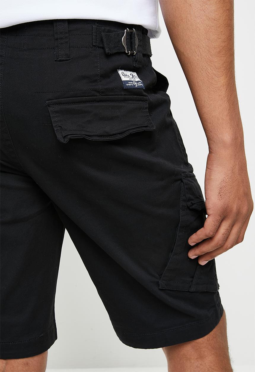 Aca Joe - Aca joe cargo shorts - black