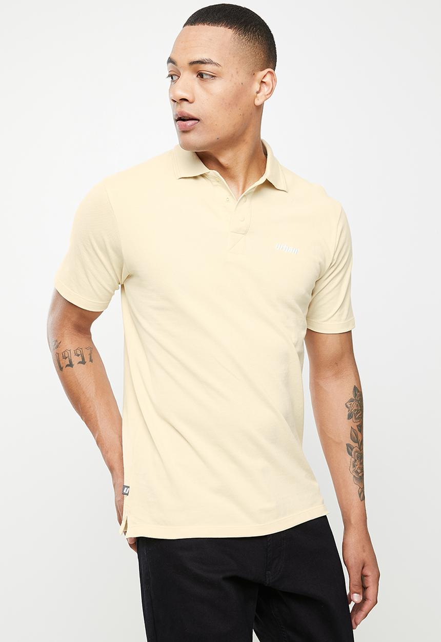 urban° - Urban chest embroidery golfer - bone
