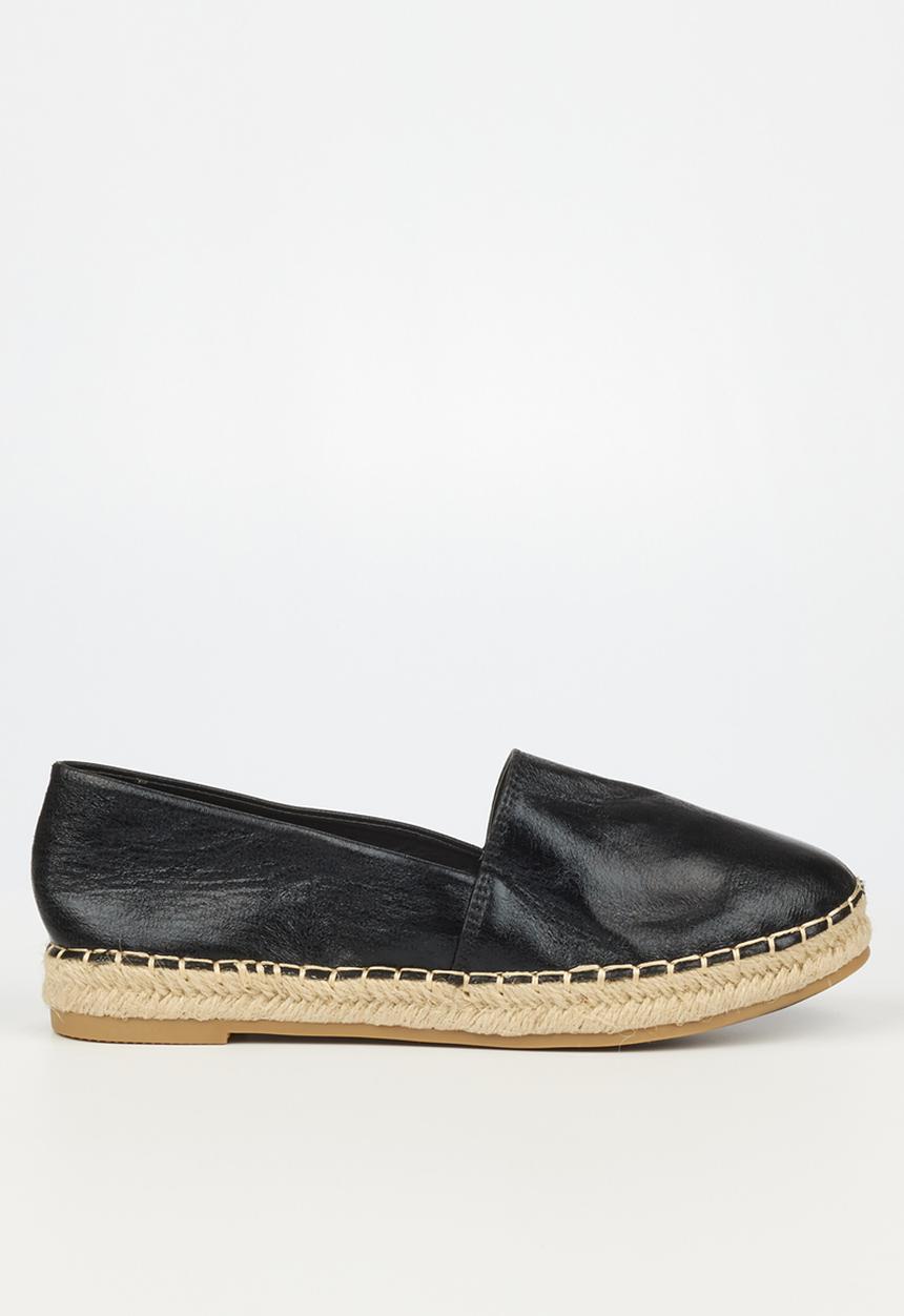 Butterfly Feet - Kyleigh 1 slip-on espadrille - black