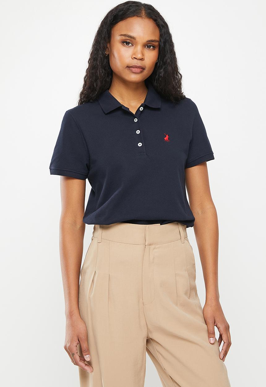 POLO - Margot short sleeve essential golfer - navy