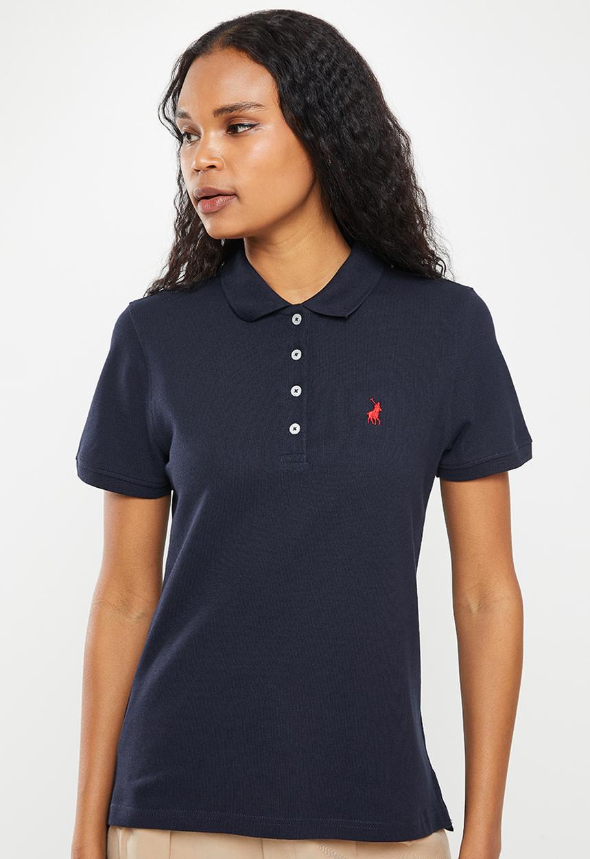 POLO - Margot short sleeve essential golfer - navy