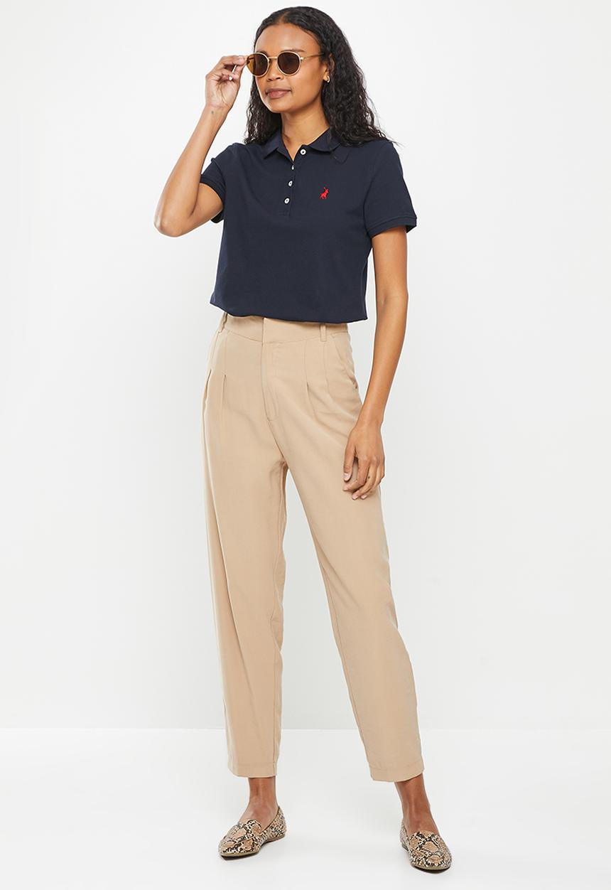 POLO - Margot short sleeve essential golfer - navy