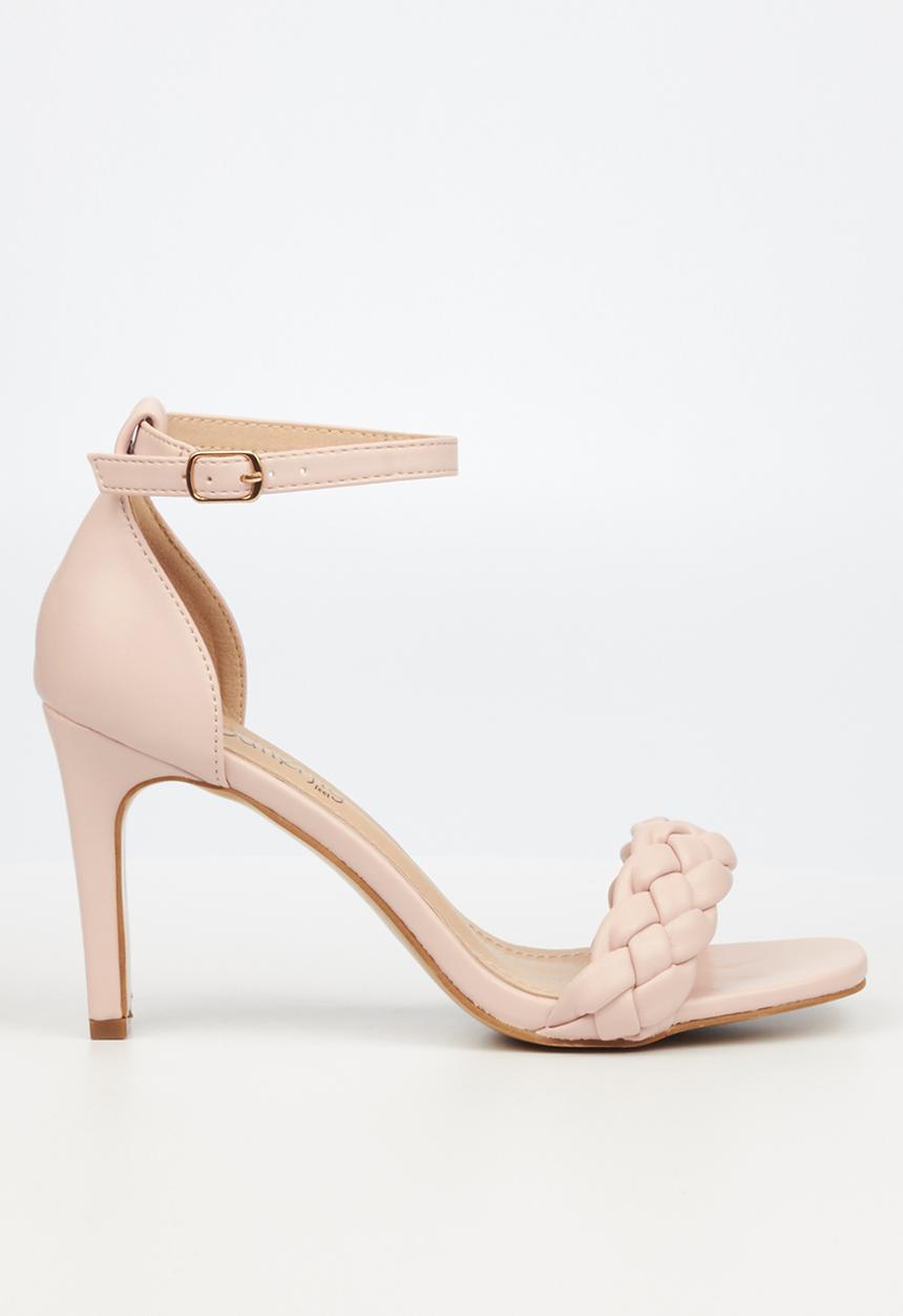 Butterfly Feet - Riana 1 ankle tie stiletto heel - pink