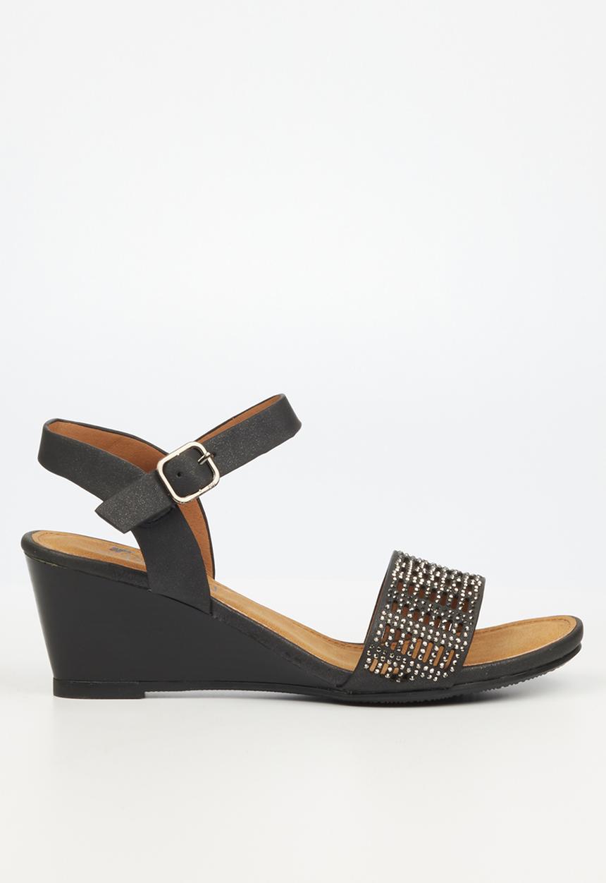 Butterfly Feet - Shani 1 wedge heel - black