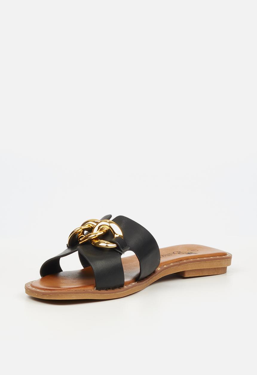 Butterfly Feet - Jess 2 sandal - black