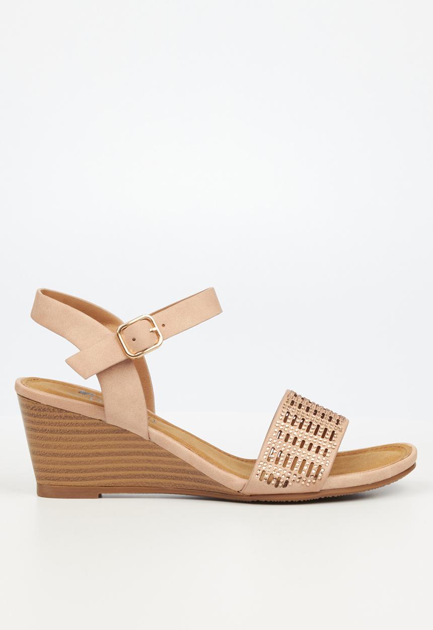 Butterfly Feet - Shani 1 wedge heel - pink