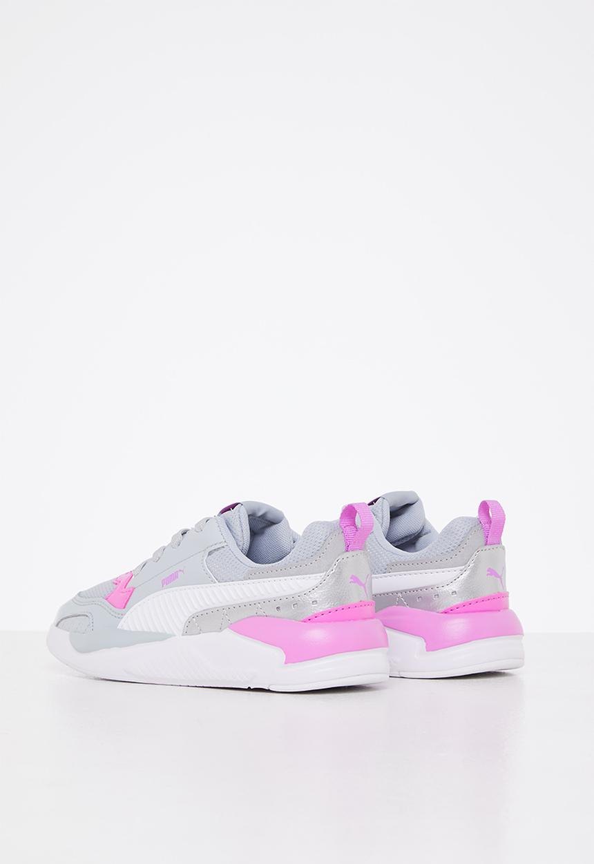PUMA - X-ray 2 square ac ps - platinum gray-puma white-mauve pop-puma silver