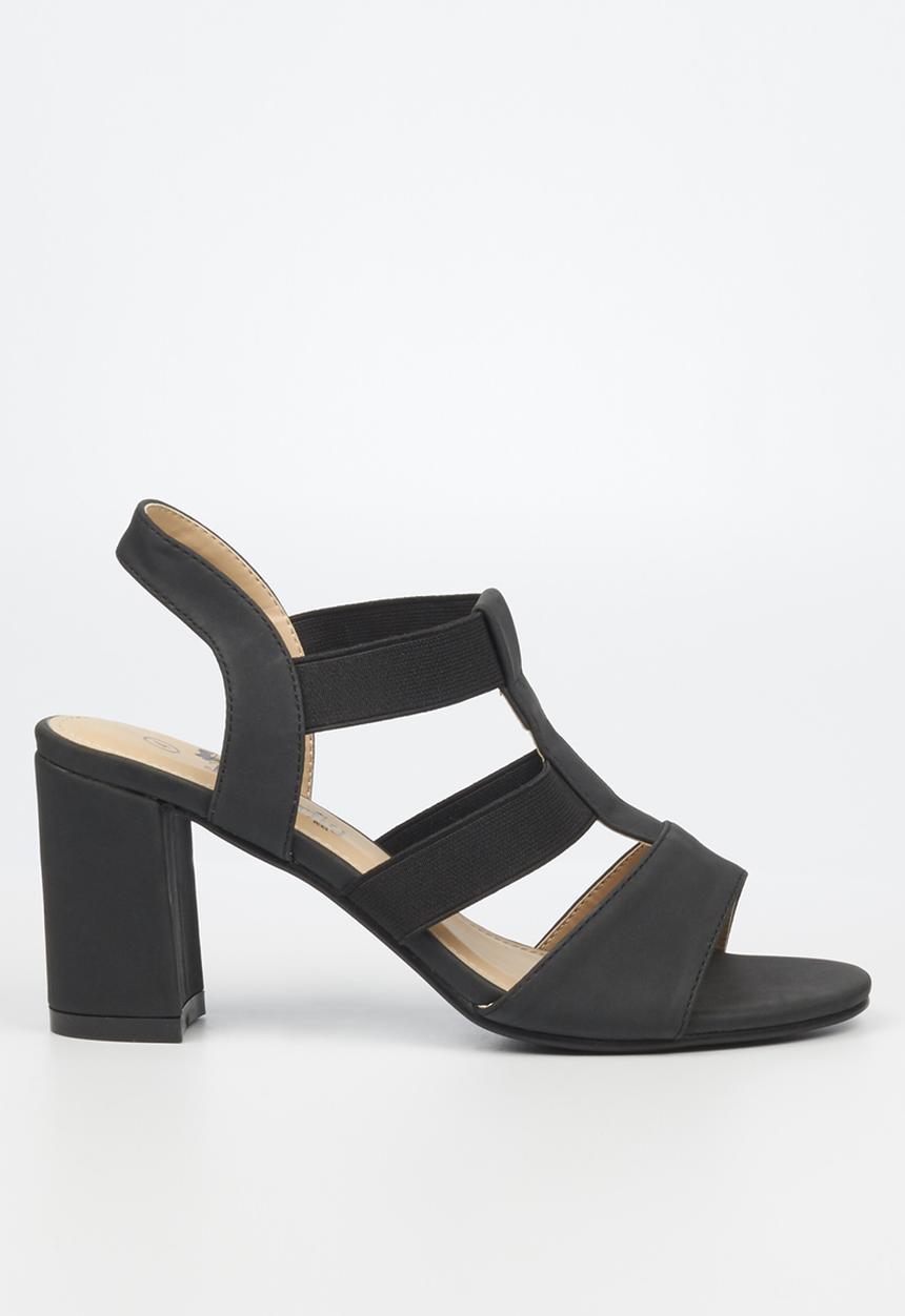 Butterfly Feet - Valery 1 block heel - black