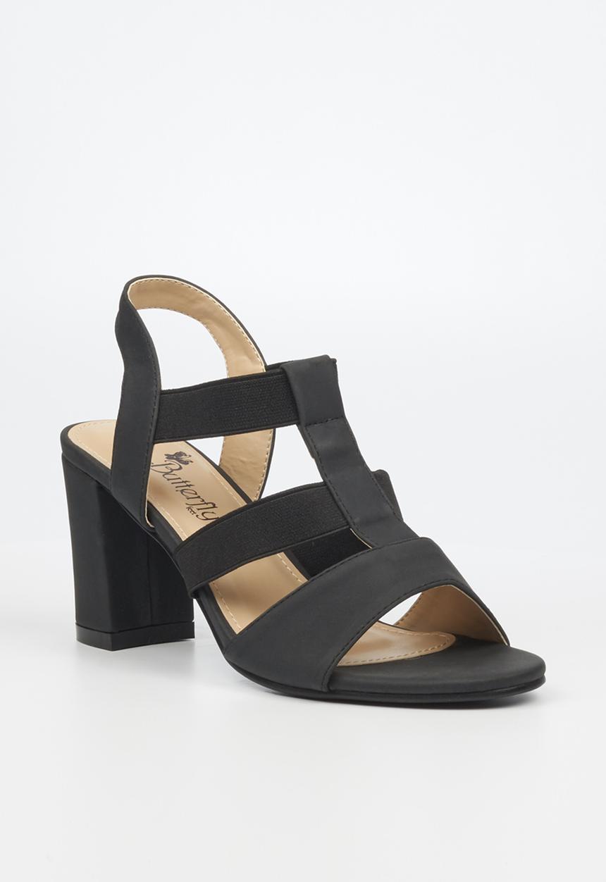 Butterfly Feet - Valery 1 block heel - black