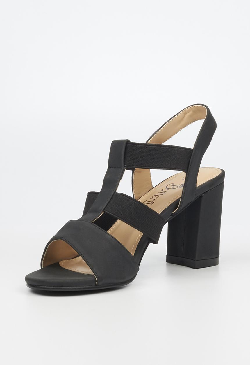 Butterfly Feet - Valery 1 block heel - black