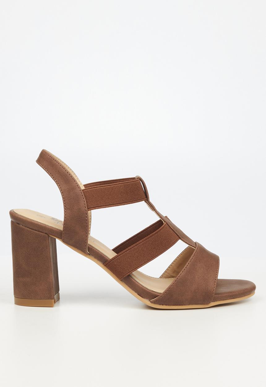 Butterfly Feet - Valery 1 block heel - chocolate