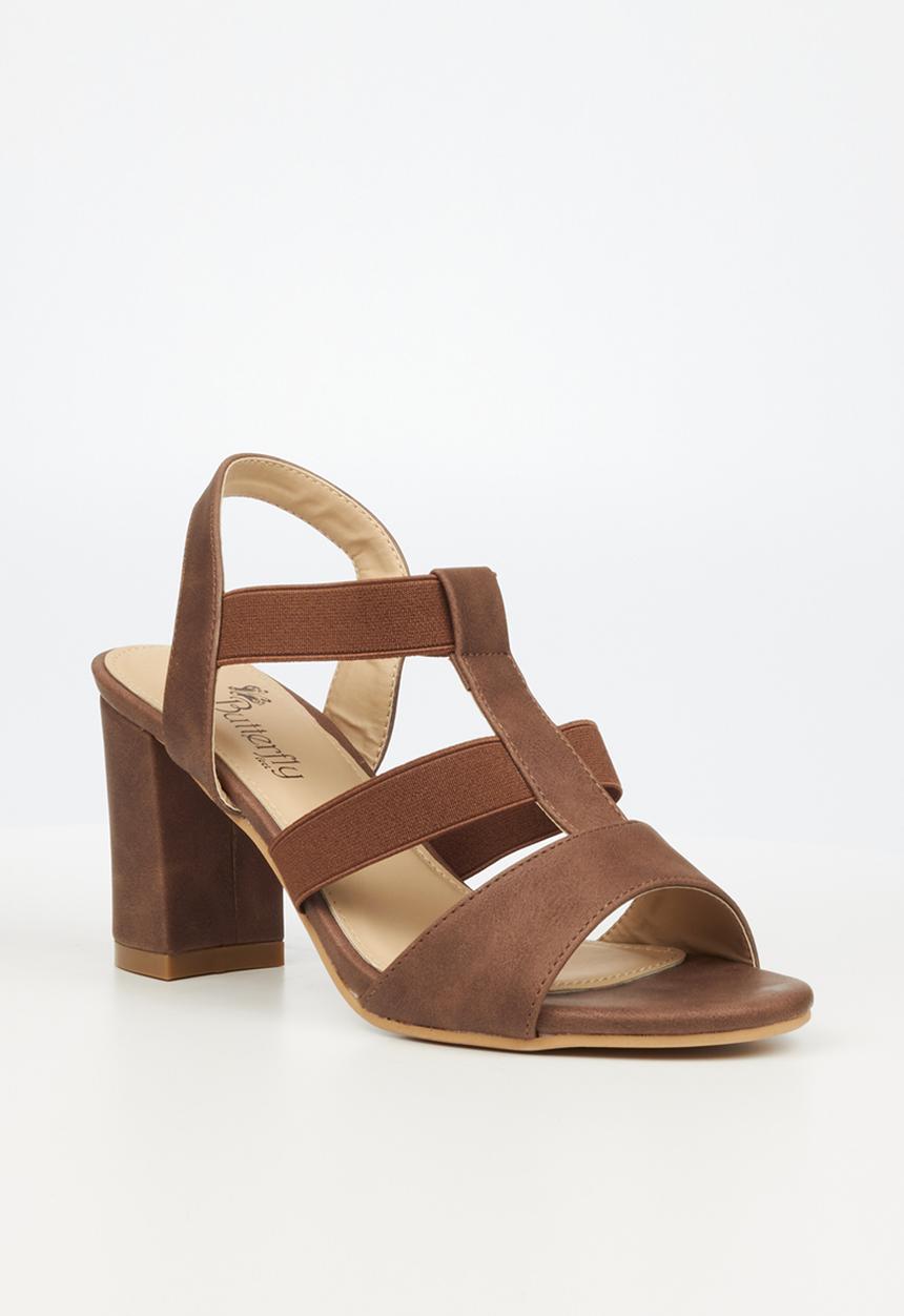 Butterfly Feet - Valery 1 block heel - chocolate