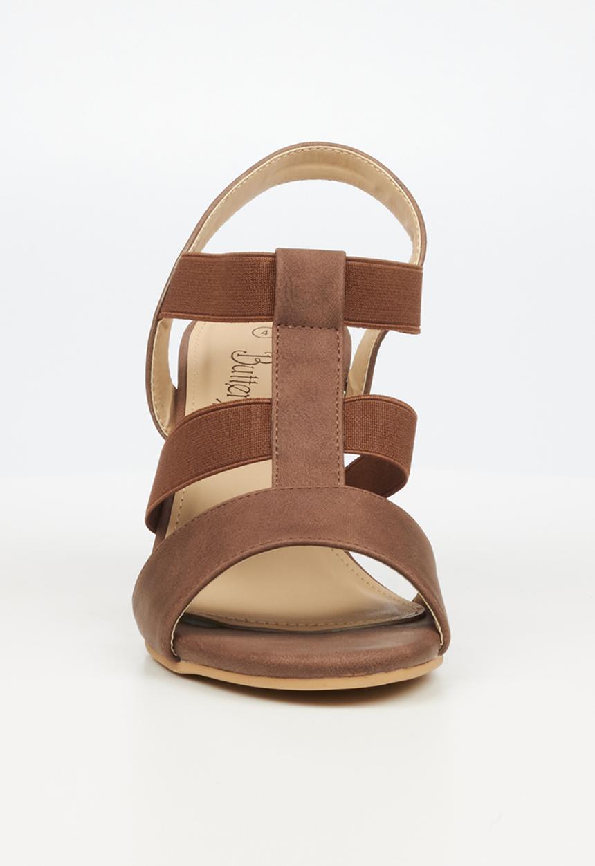 Butterfly Feet - Valery 1 block heel - chocolate
