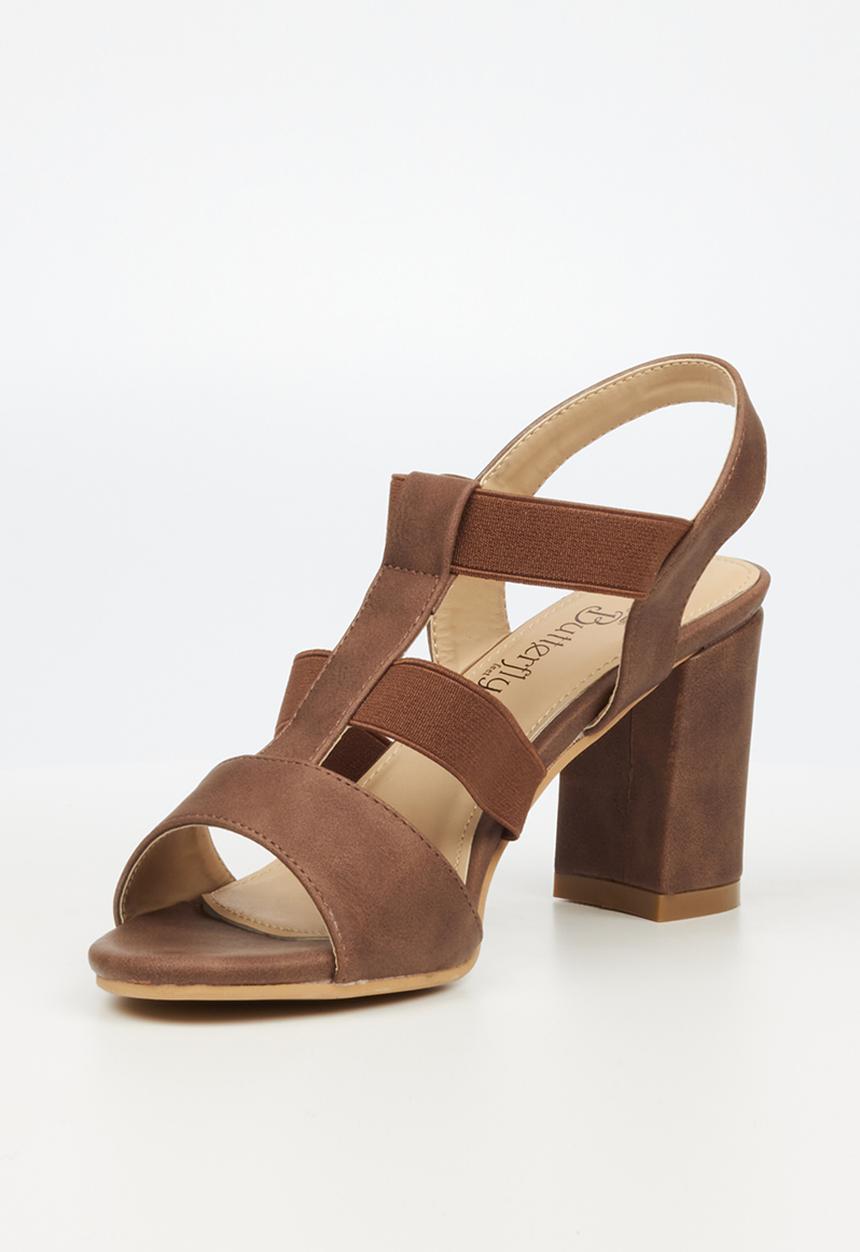 Butterfly Feet - Valery 1 block heel - chocolate