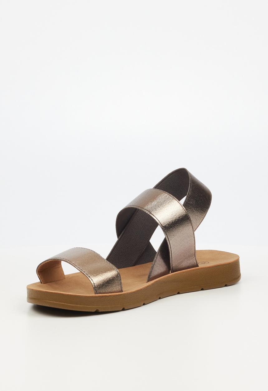Butterfly Feet - Zina 7 slingback sandal - pewter