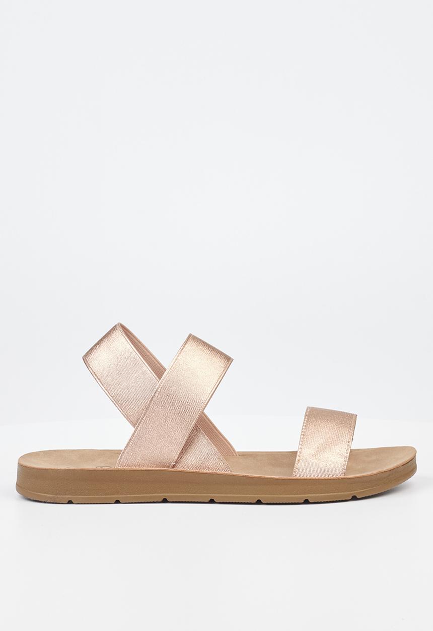 Butterfly Feet - Zina 7 slingback sandal - rose gold
