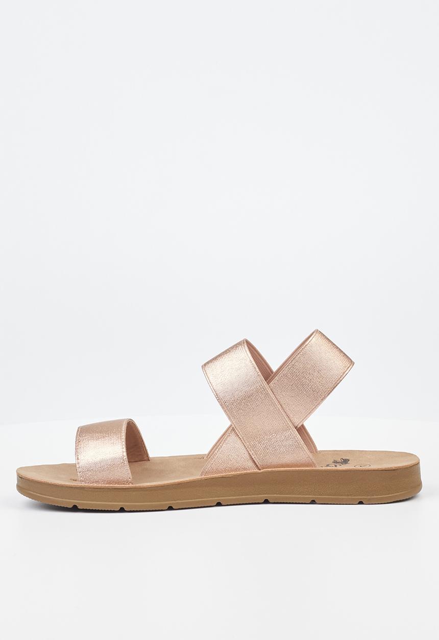 Butterfly Feet - Zina 7 slingback sandal - rose gold