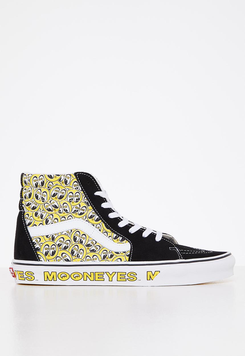 Vans - Sk8-hi - mooneyes black/yellow