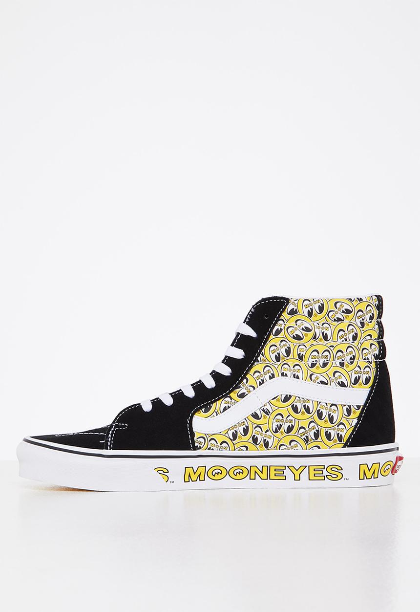 Vans - Sk8-hi - mooneyes black/yellow