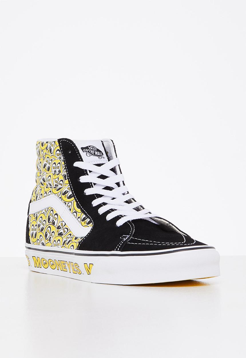 Vans - Sk8-hi - mooneyes black/yellow