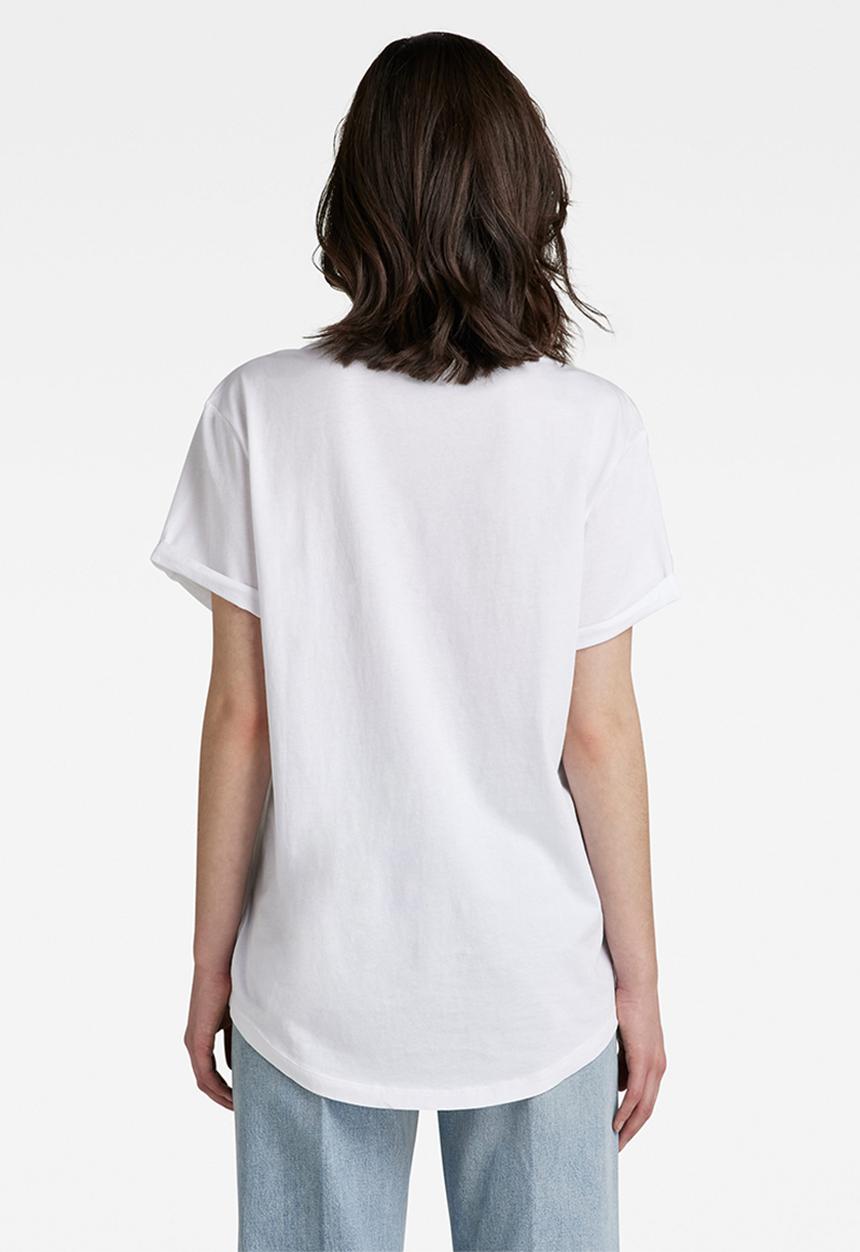 G-STAR - Lash fem thistle loose r t - white