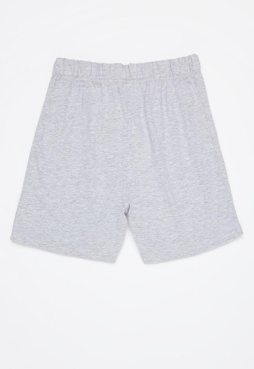 Superbalist - 2 Pack cotton short - charcoal & grey