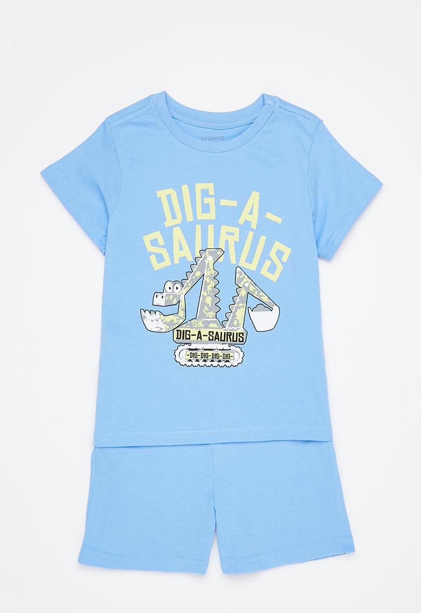 Superbalist - Boys summer pj set - blue