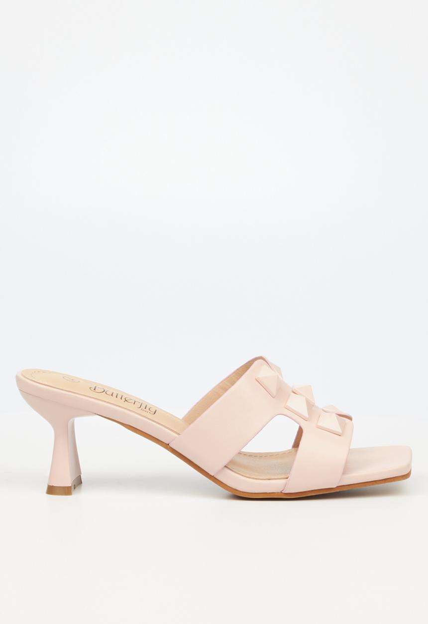 Butterfly Feet - Kady 1 mule stiletto heel - pink