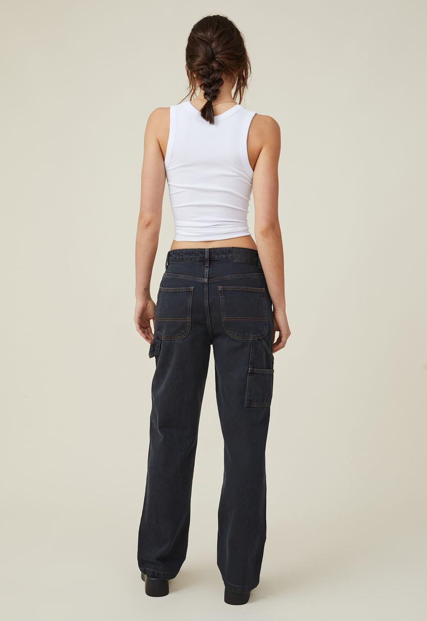 Cotton On - Carpenter jean - black ink