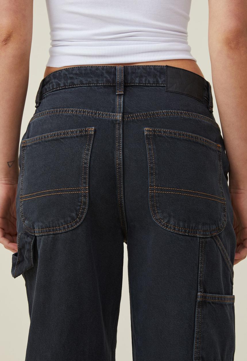 Cotton On - Carpenter jean - black ink