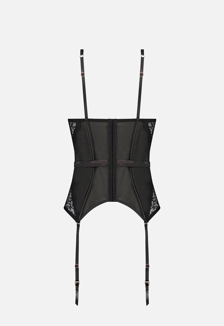 Hunkemoller - Margaret bustier - caviar
