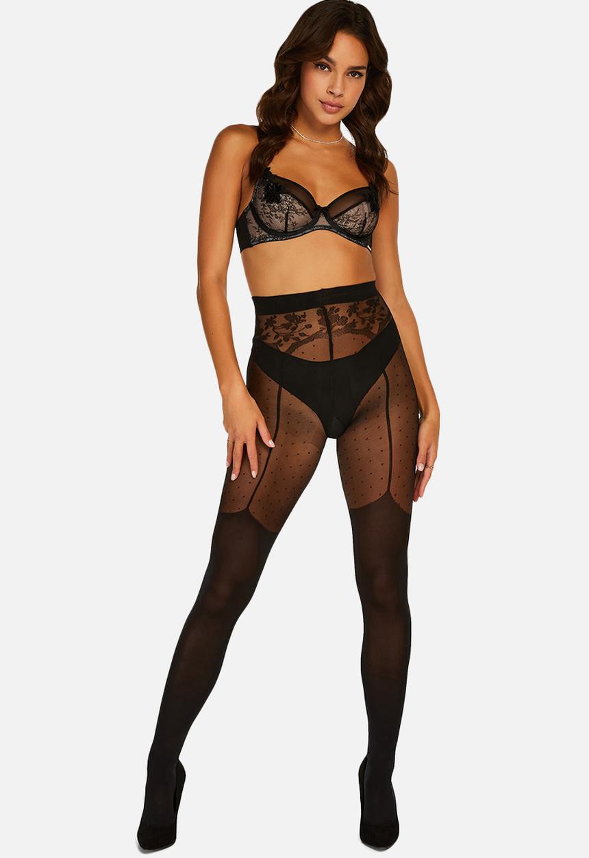 Hunkemoller - Influencer stockings - black