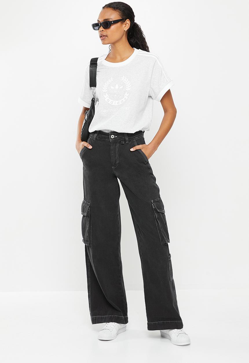 adidas Originals - Resort tee w - light grey heather