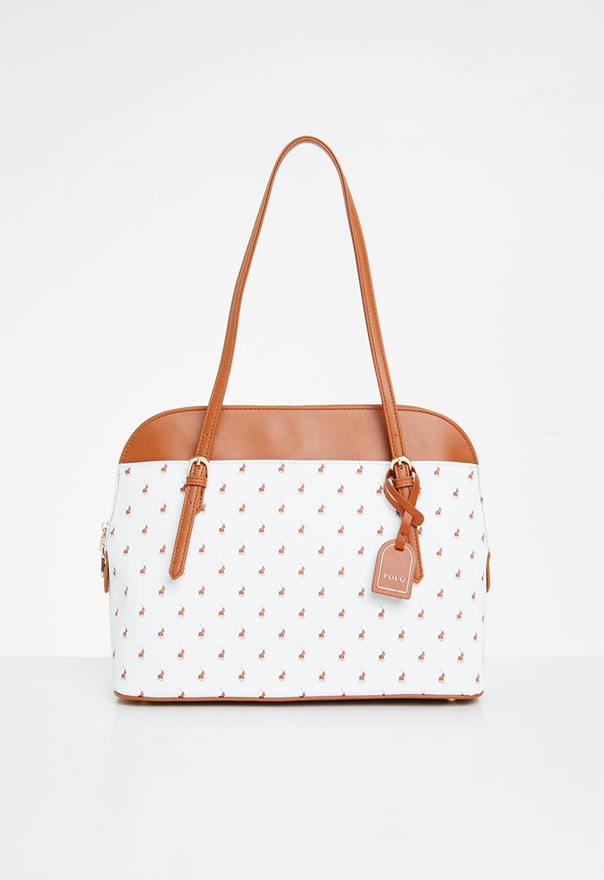 POLO - New iconic dome bag - white