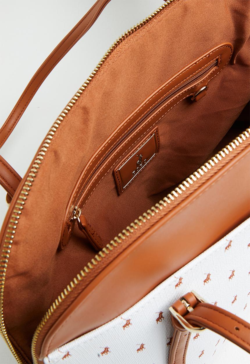 POLO - New iconic dome bag - white