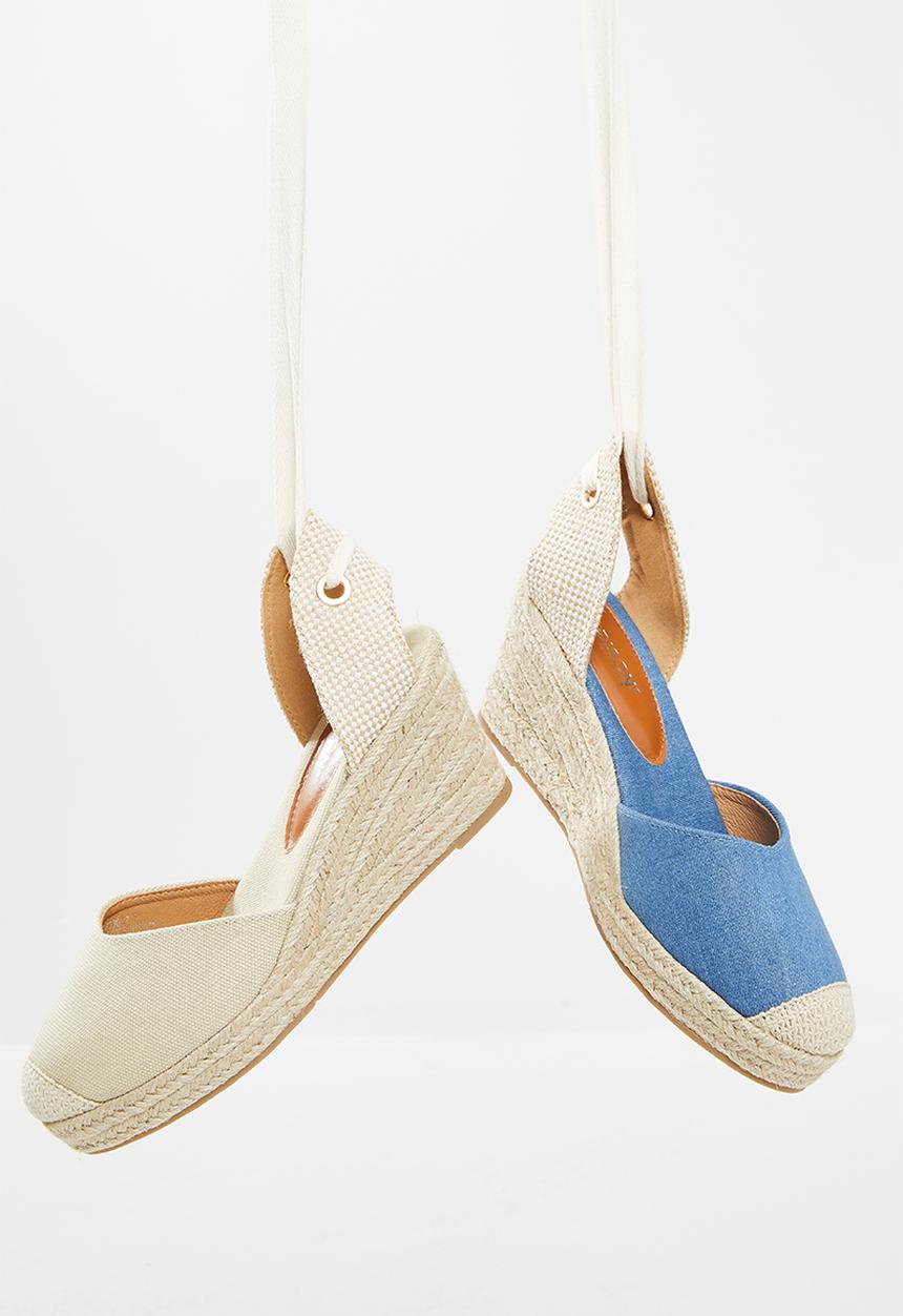 Madison® - Clover espadrille wedge heel - neutral