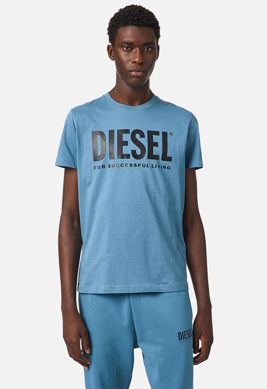 Diesel  - T-diegos-ecologo T-shirt - blue