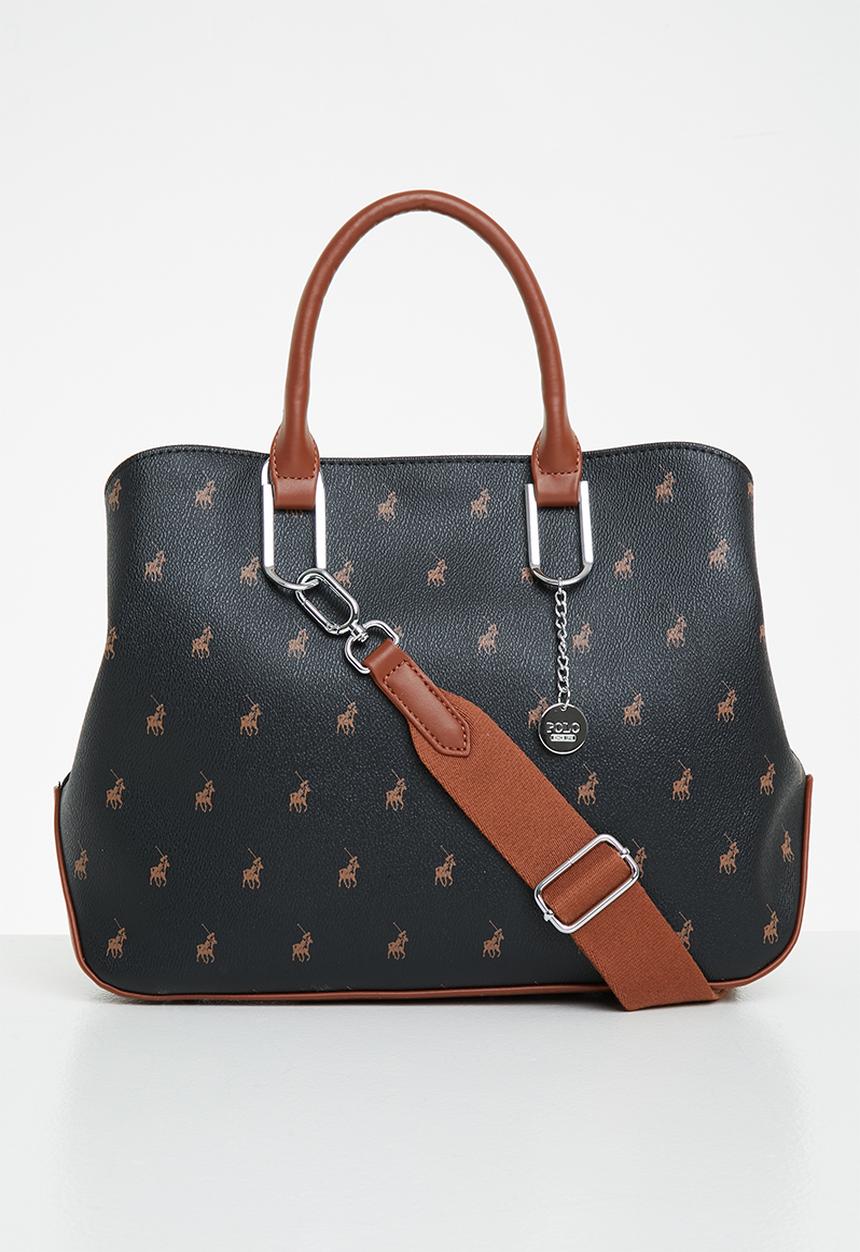 POLO - New classic multi shopper bag - black