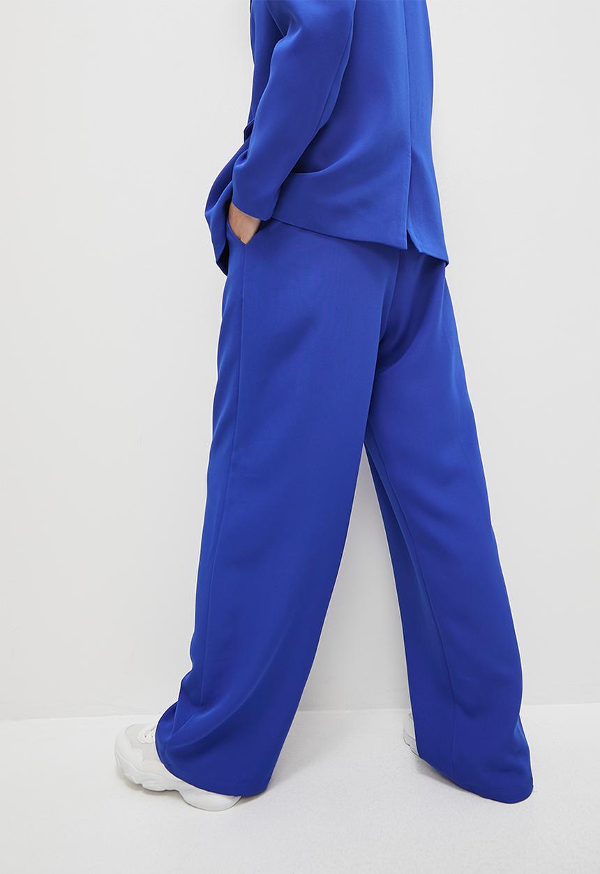 Superbalist - Mid rise wide leg - bright blue