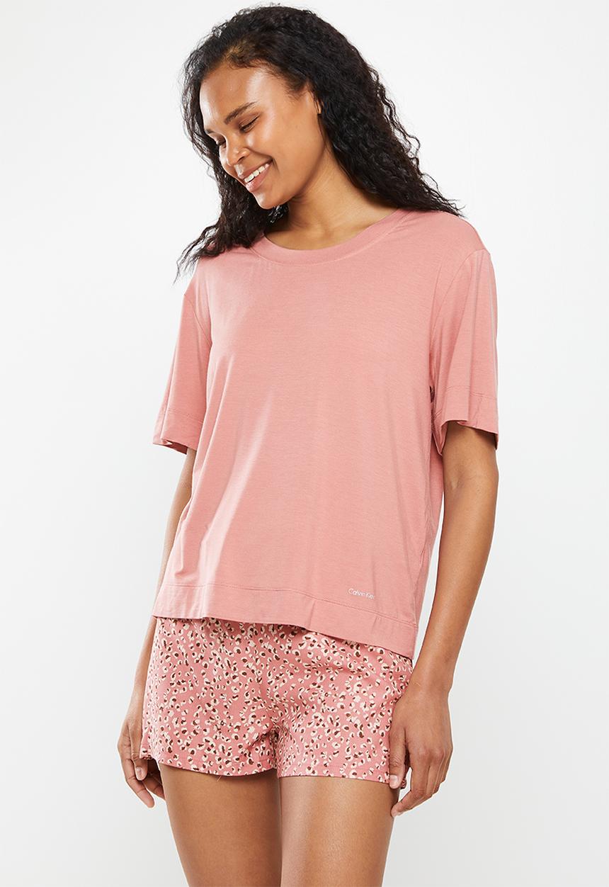 Calvin Klein - Short sleeve sleep tee - lilac bud