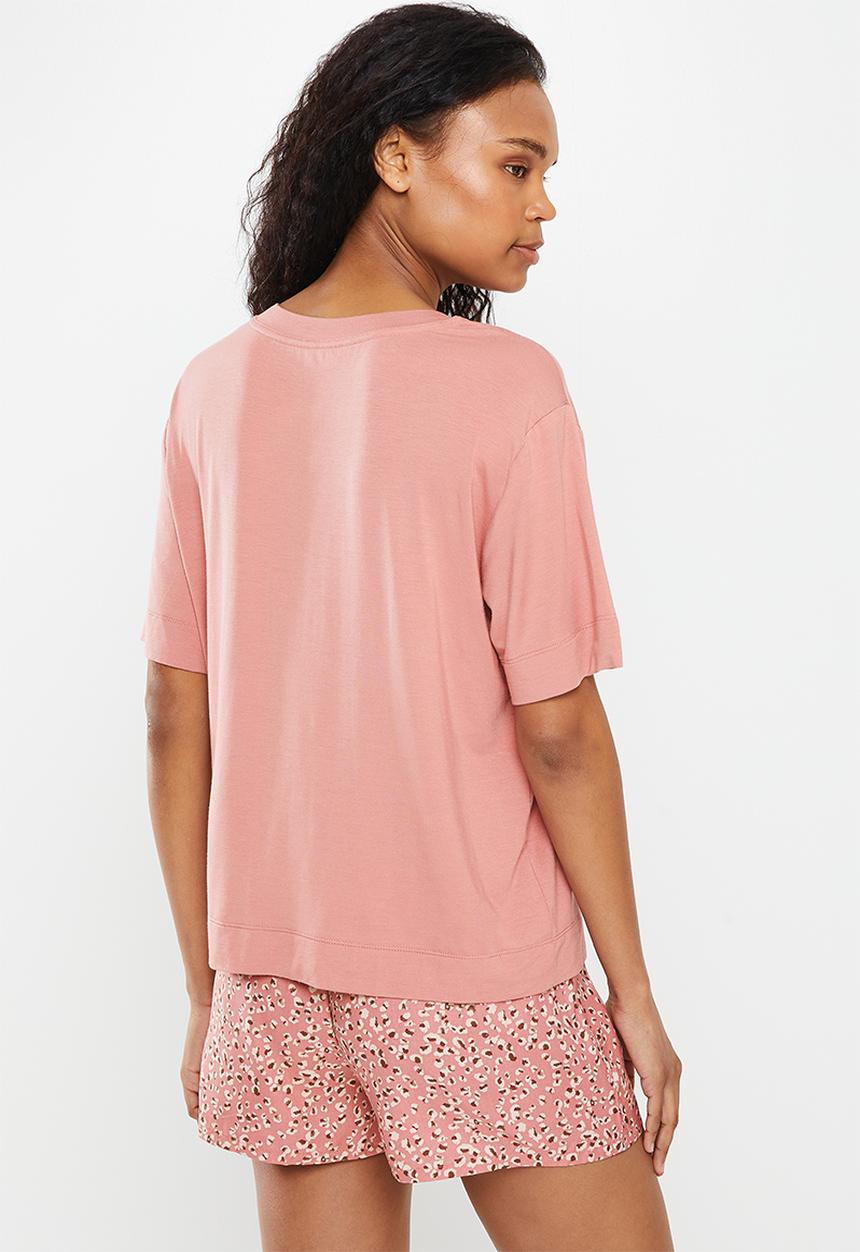Calvin Klein - Short sleeve sleep tee - lilac bud