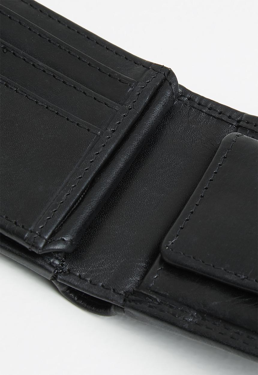 POLO - Sml multi card and coin wallet - black
