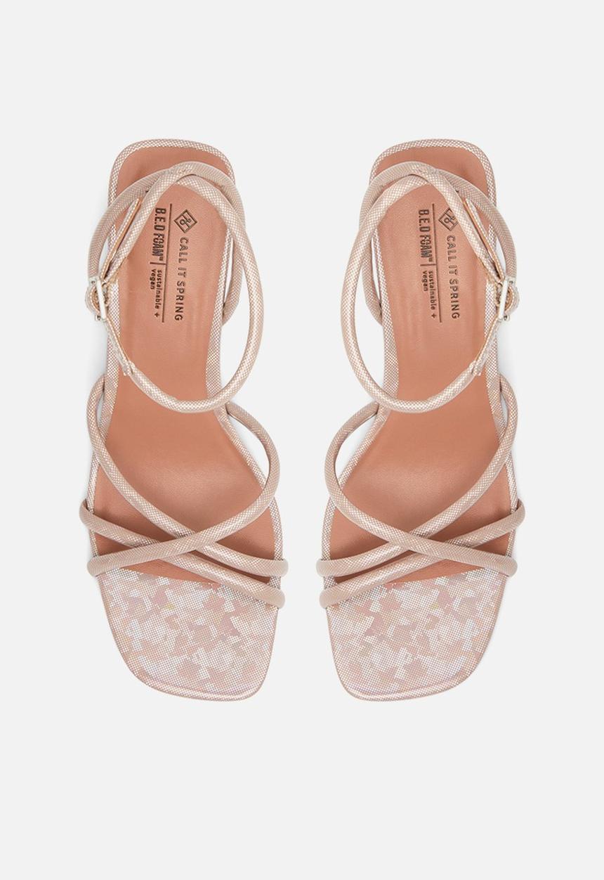 Call It Spring - Zina heel - metallic 
