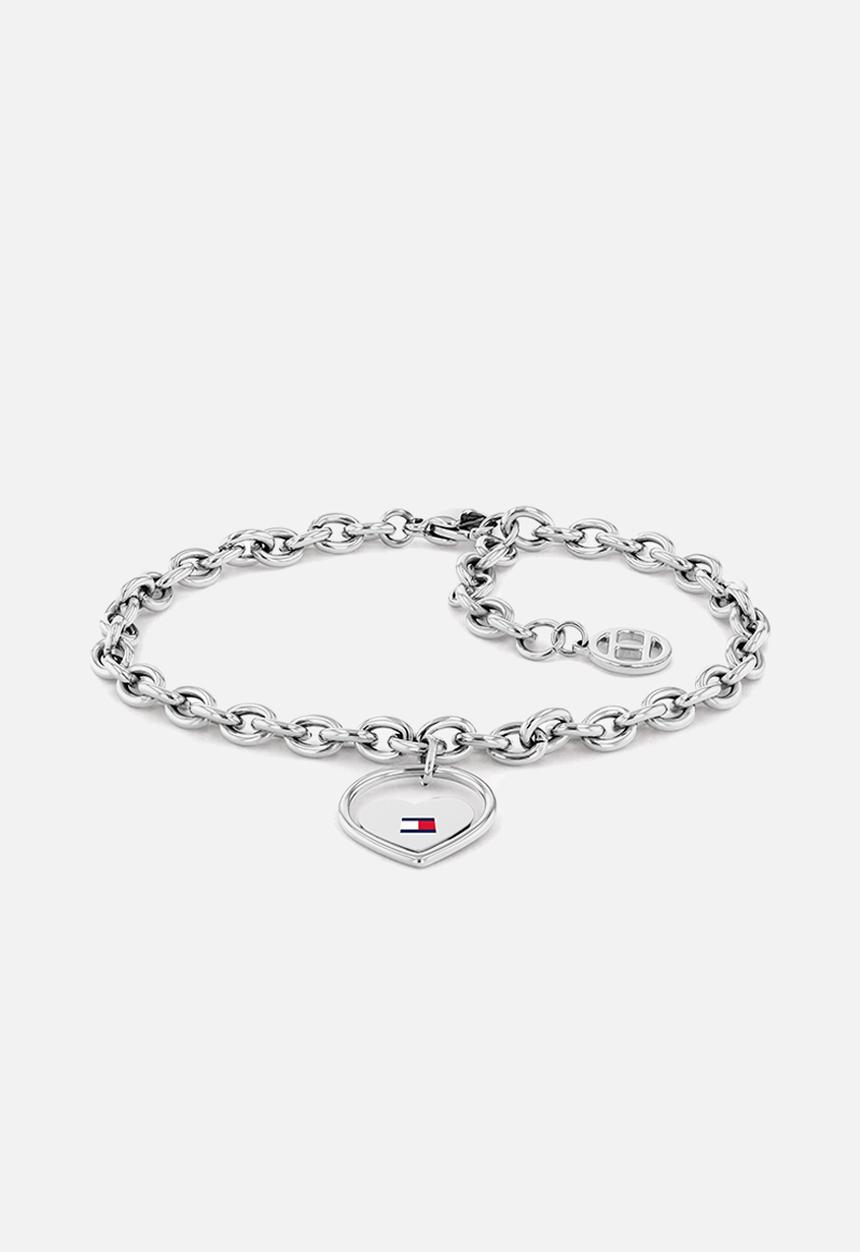 Tommy Hilfiger - Thj heart bracelet - silver